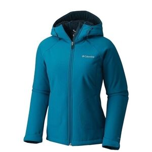 Womens Columbia Phurtec II Softshell Jacket Size Large Teal